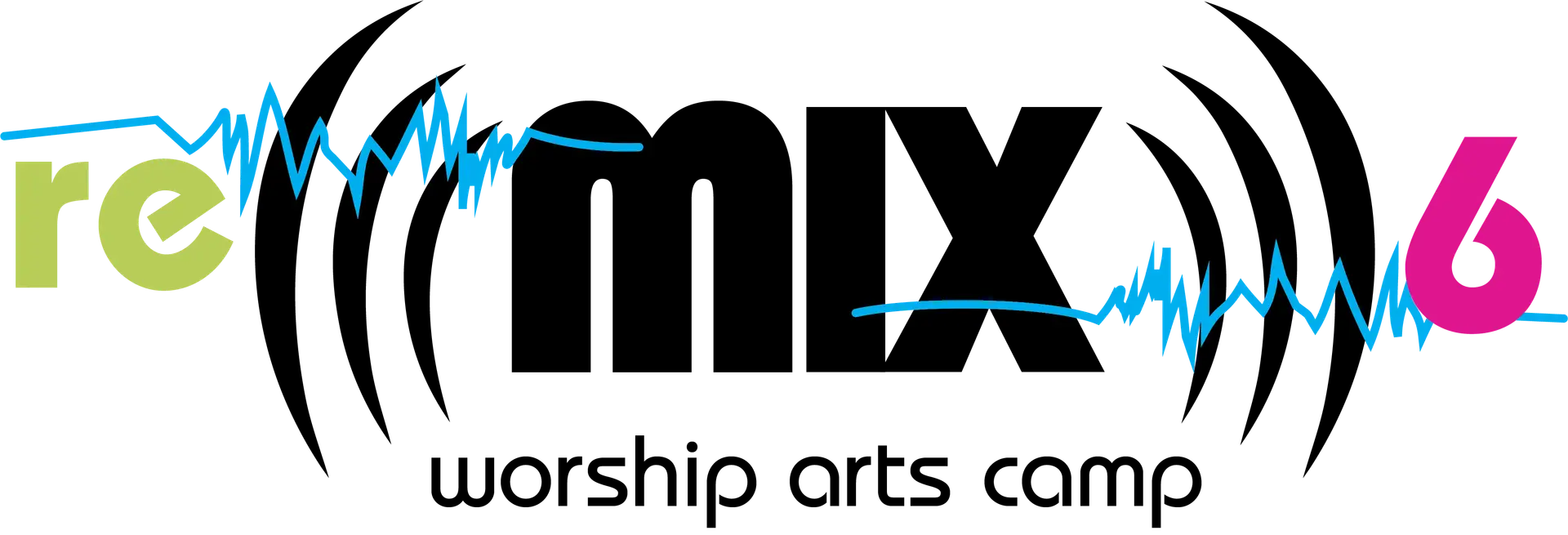 a blue lines on a black background